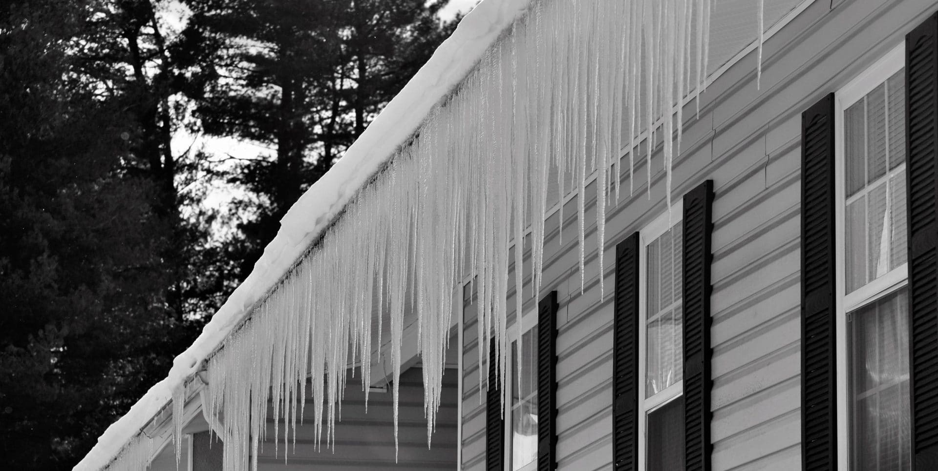 Freezing ice hazard from extreme winter storm conditions
