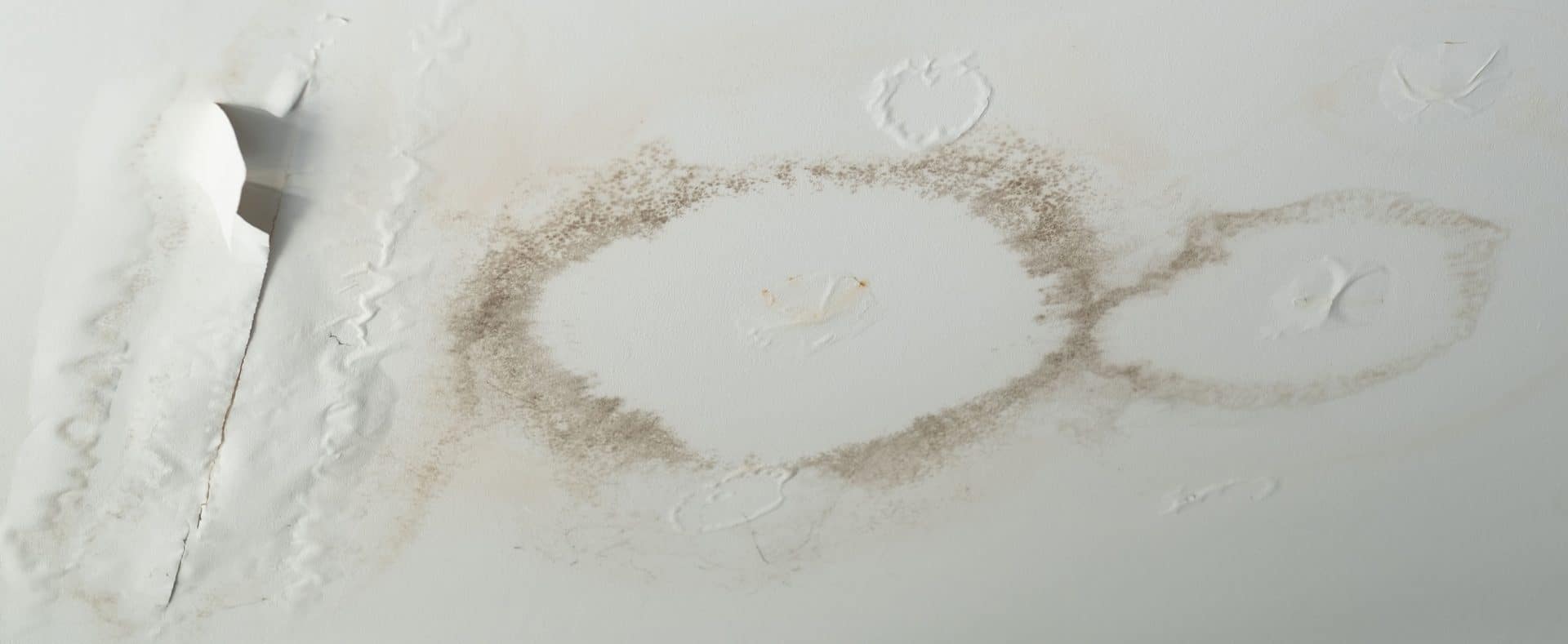 Water stain on a ceiling