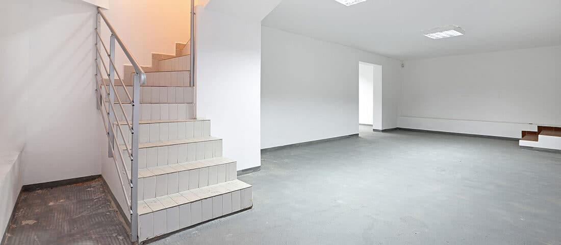 Basement of a home