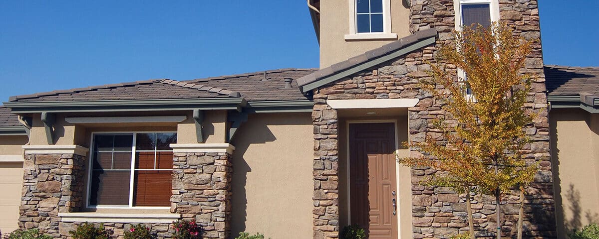 Exterior of a house