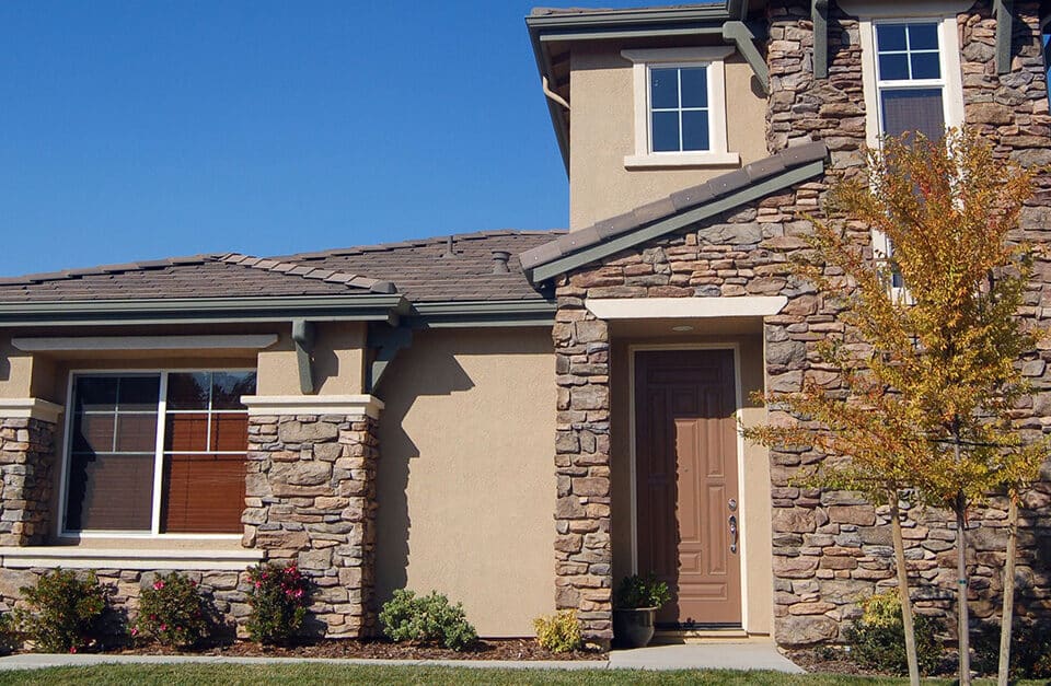Exterior of a house